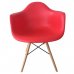 Krzesło (minifotel) AC18 (żółte, czerwone)