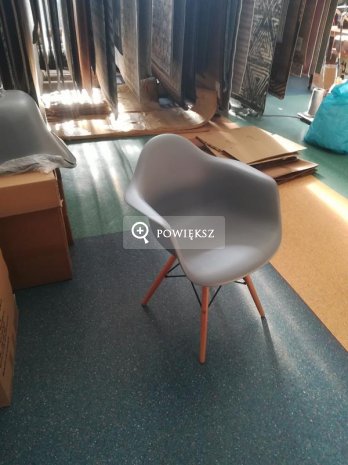 Krzesło (mini-fotel) AC18 (szare)