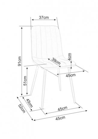 Krzesło Alanya (krateczka)