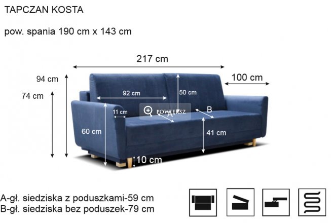 Sofa Kosta (A)