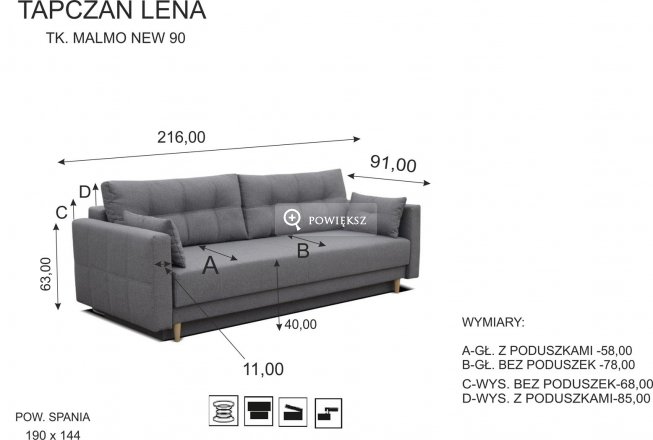 Sofa Lena (A)