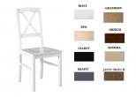 Krzesło Nilo 11 D (Biały, Czarny, Grafit, Grandson, Orzech, Sonoma)