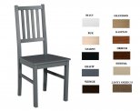 Krzesło Nilo 07 D (Biały, Czarny, Kasztan, Orzech, Sonoma, Wenge)