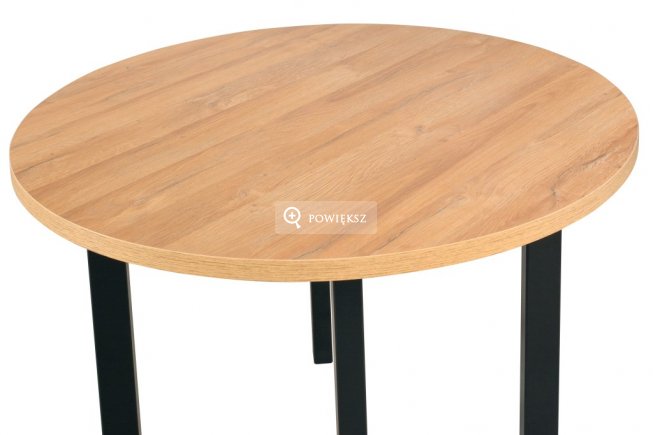 Stół Poli02 ϕ100 Drewno + Laminat