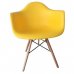 Krzesło AC18 (żółte, czerwone)